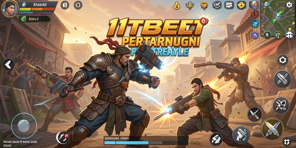 Gameplay seru di 11TBET dengan aksi Battle Royale yang mendebarkan.