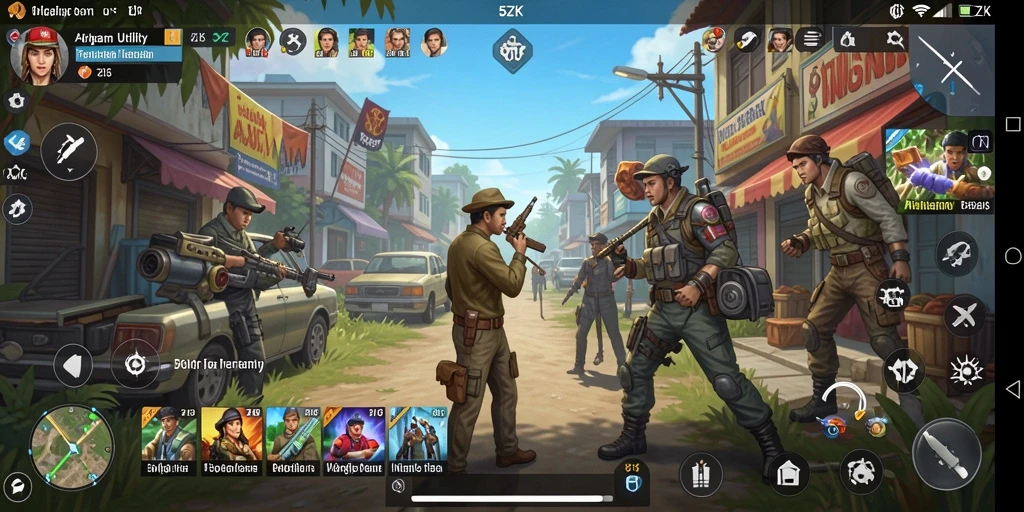 Screenshot utama 5ZK menunjukkan tampilan antarmuka aplikasi Utility.