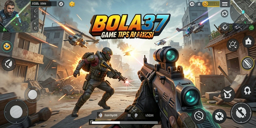 Tampilan luar biasa dari gameplay BOLA37 yang mendebarkan.