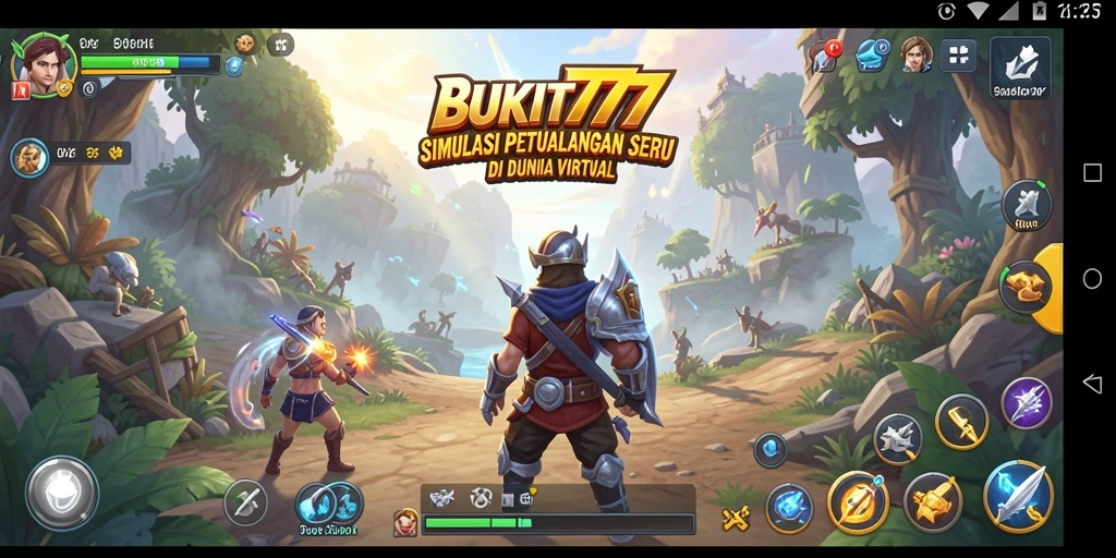Tampilan gameplay BUKIT777 yang seru dan interaktif.