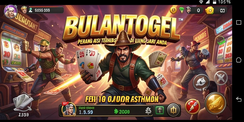 Tampilan gameplay seru dari BULANTOGEL dengan aksi menegangkan.