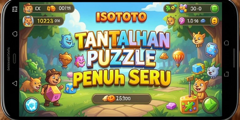 Gameplay menarik ISOTOTO yang menantang otak.