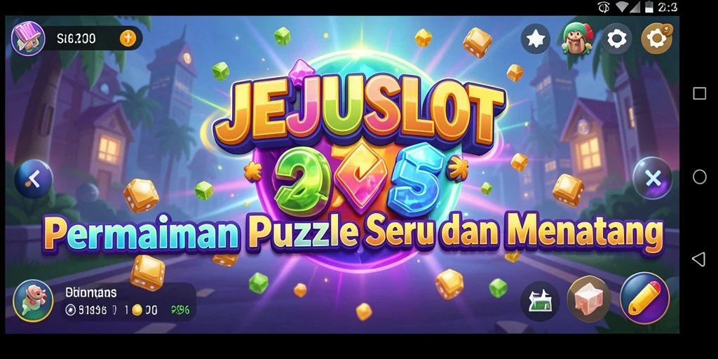 Tampilan gameplay JEJUSLOT yang menarik dan menantang.