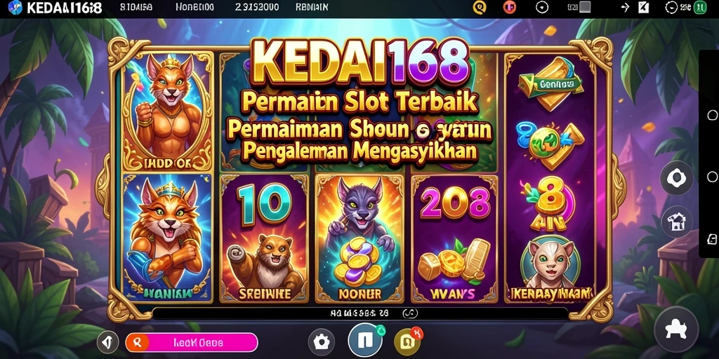 Screenshot gameplay KEDAI168 menampilkan pengalaman Slot yang menarik dan mendebarkan.