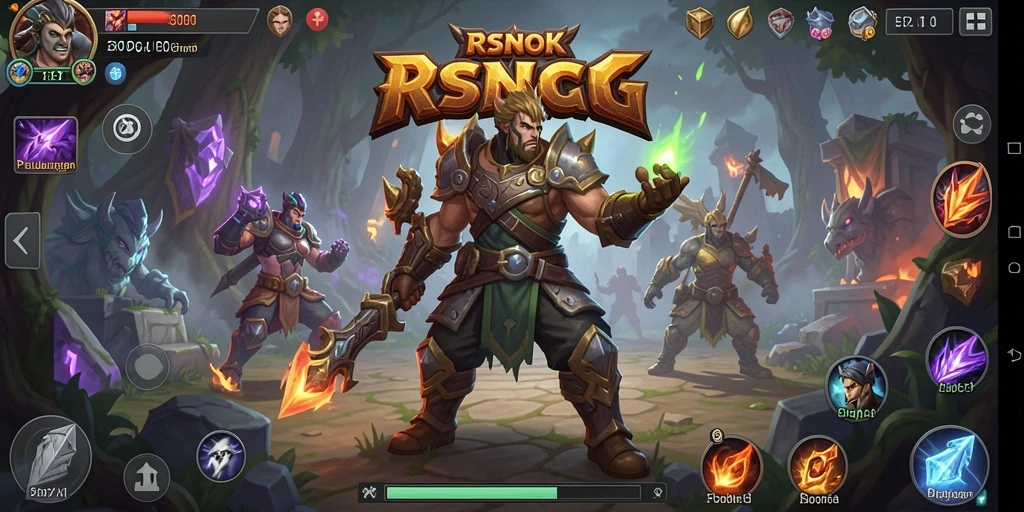 Tangkapan layar gameplay RSNOK yang menampilkan aksi pertarungan yang mendebarkan.