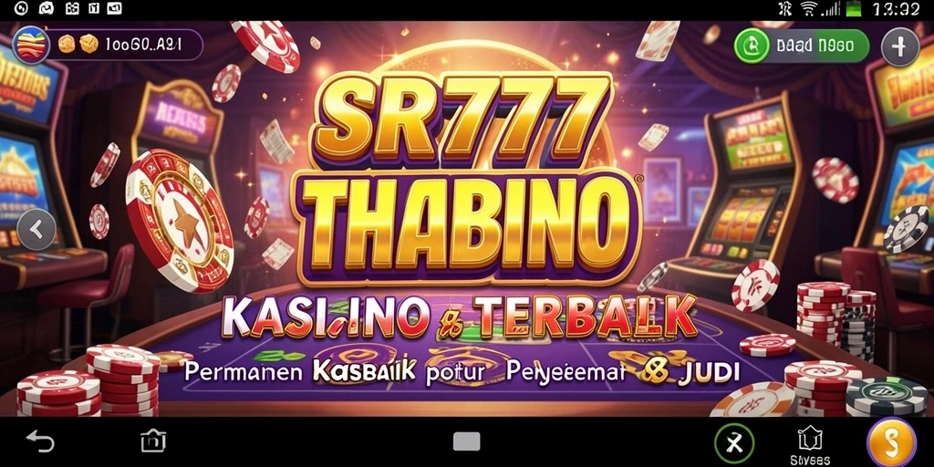 Screenshot gameplay SR777 yang menampilkan aksi Kasino yang seru.